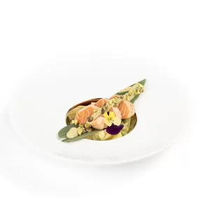 TATAKI SALMONE PISTACCHIO