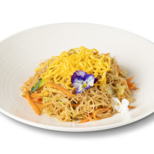 SPAGHETTI DI RISO CON GAMBERI